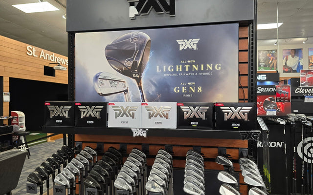 PXG Golf Display at Austad's Golf