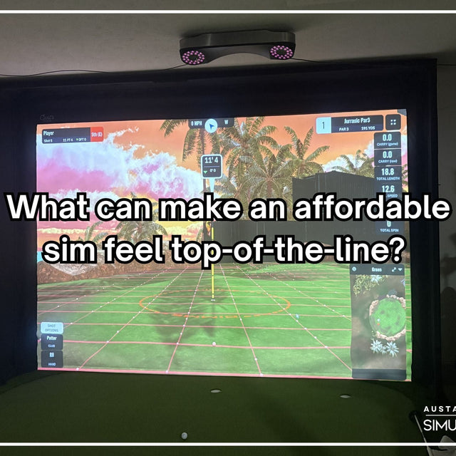 Affordable garage simulator with a premium feel