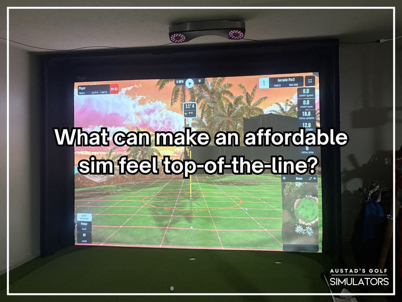 Affordable garage simulator with a premium feel