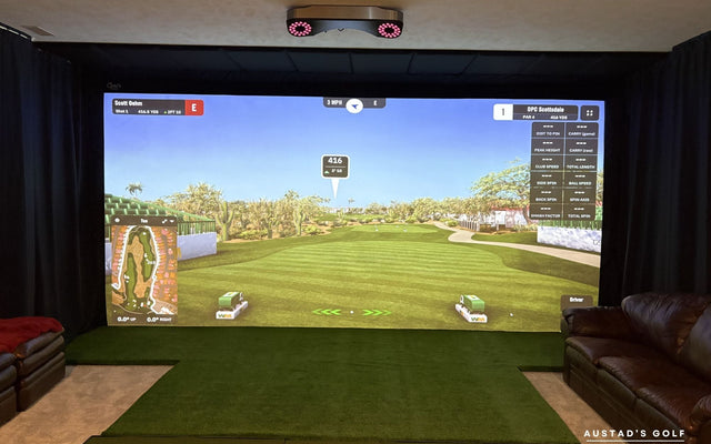 The Modern Golf Man Cave: Simulator Setup Ideas & Inspiration