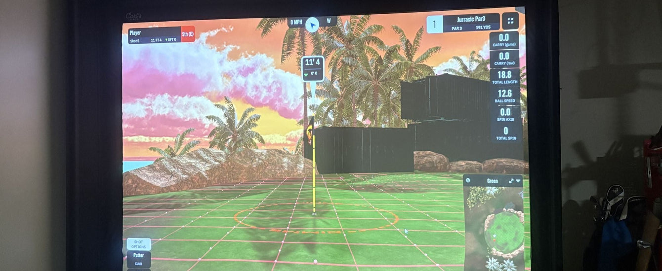 The Best Garage Golf Simulator Ideas Homes