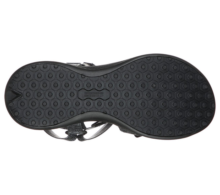 Skechers Women's Go Golf 600 Black Sandal