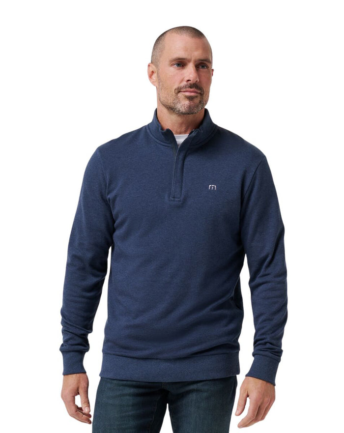 TravisMathew Men's Cloud Quarter Zip 2.0 Pullover 26