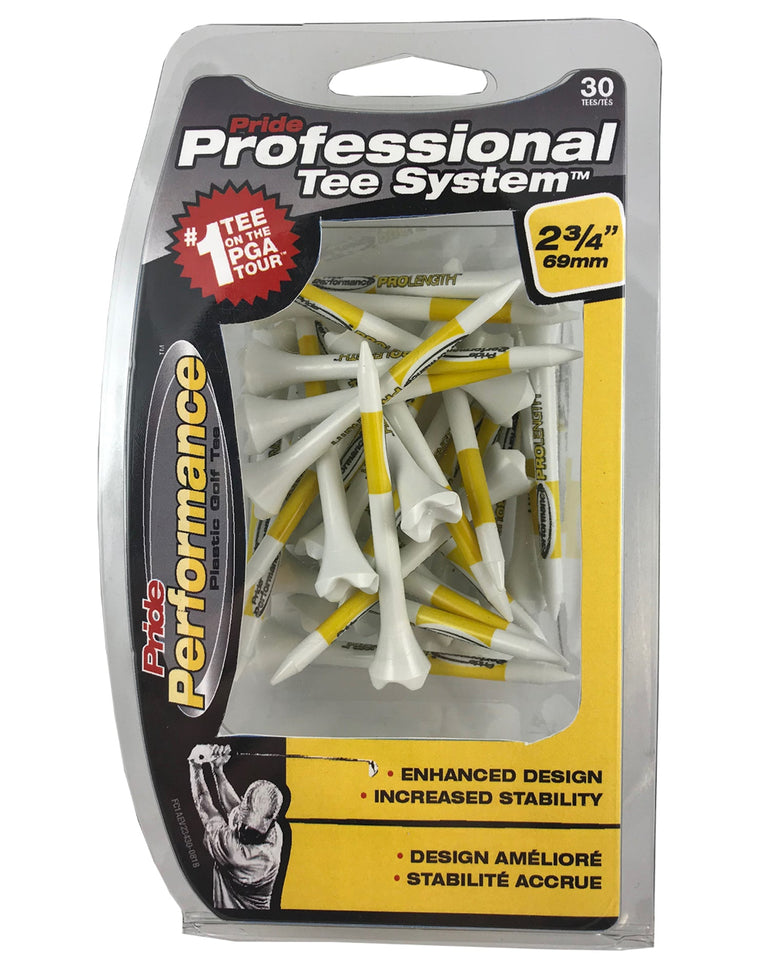 Pride Sports PTS Performance Tees - 2 3/4 Inch 30 Count