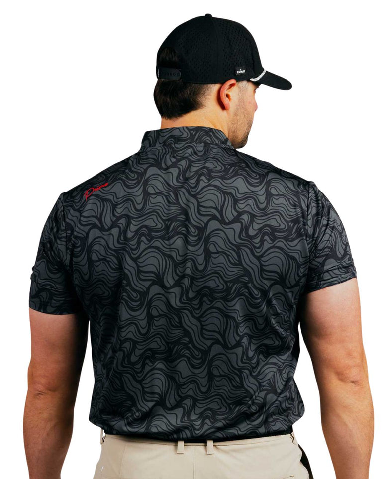 Primo Golf Dark Scape Blade Polo