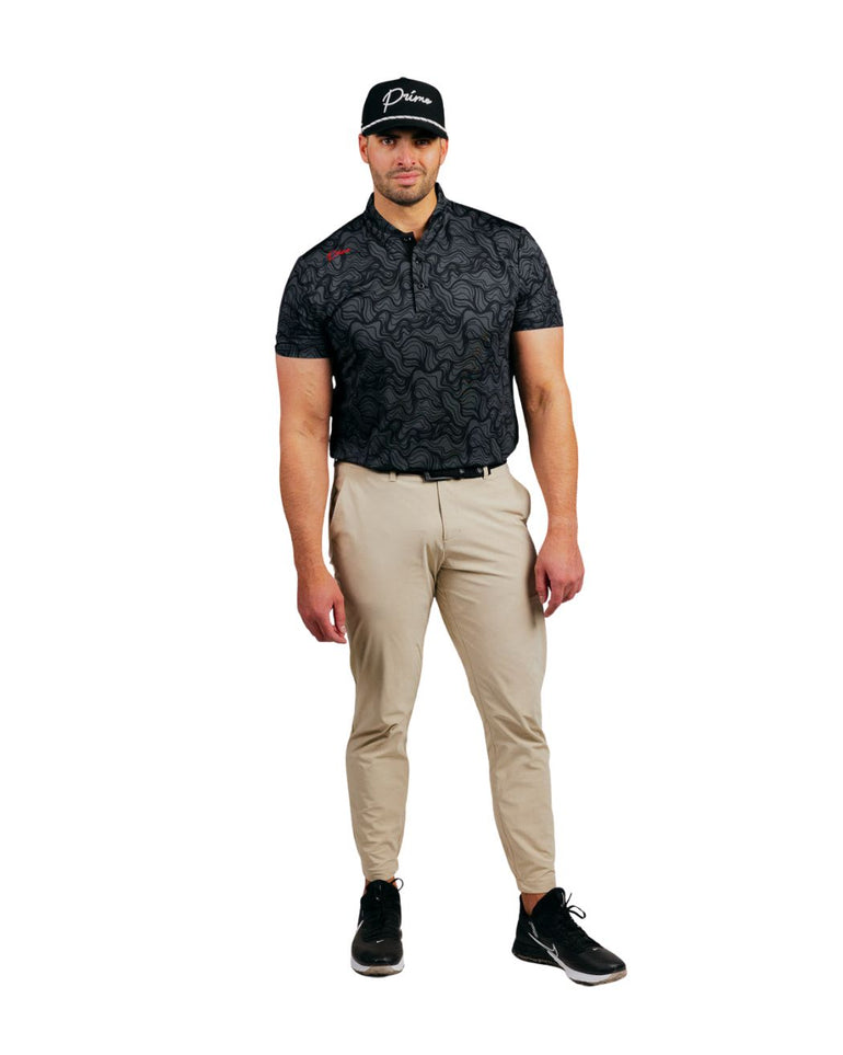 Primo Golf Dark Scape Blade Polo