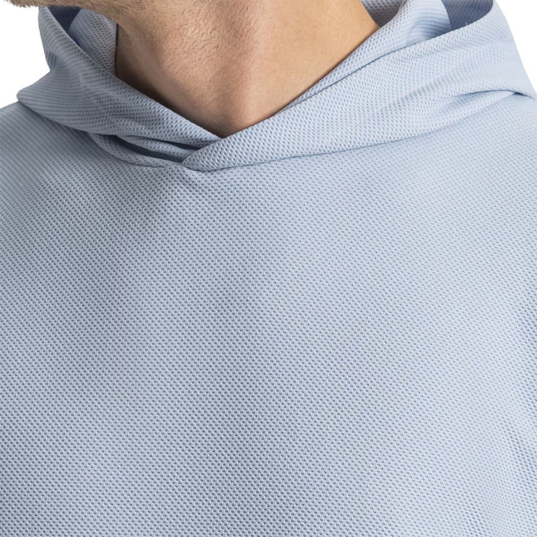 FootJoy Men's Text Jacquard Hoodie - Chambray