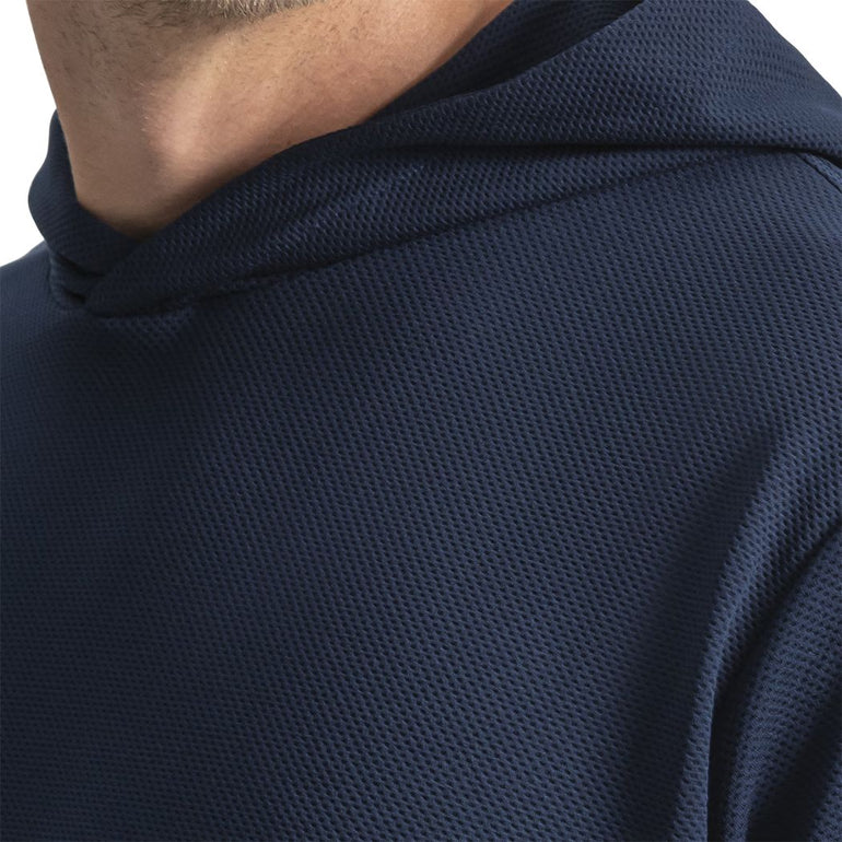 FootJoy Men's Text Jacquard Hoodie - Navy