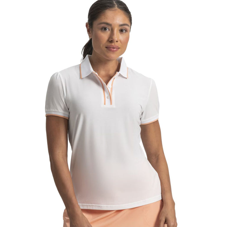 FootJoy Women's Cap Sleeve Polo - White