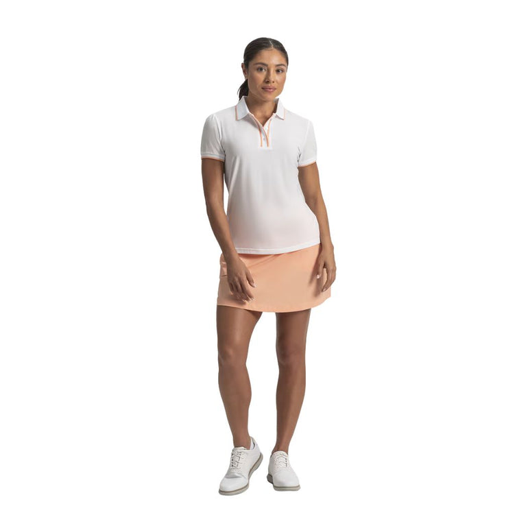 FootJoy Women's Cap Sleeve Polo - White