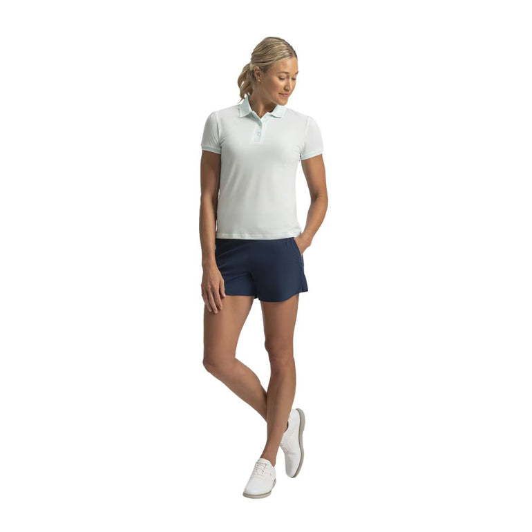FootJoy Women's Cap Sleeve Polo - Glacial Blue