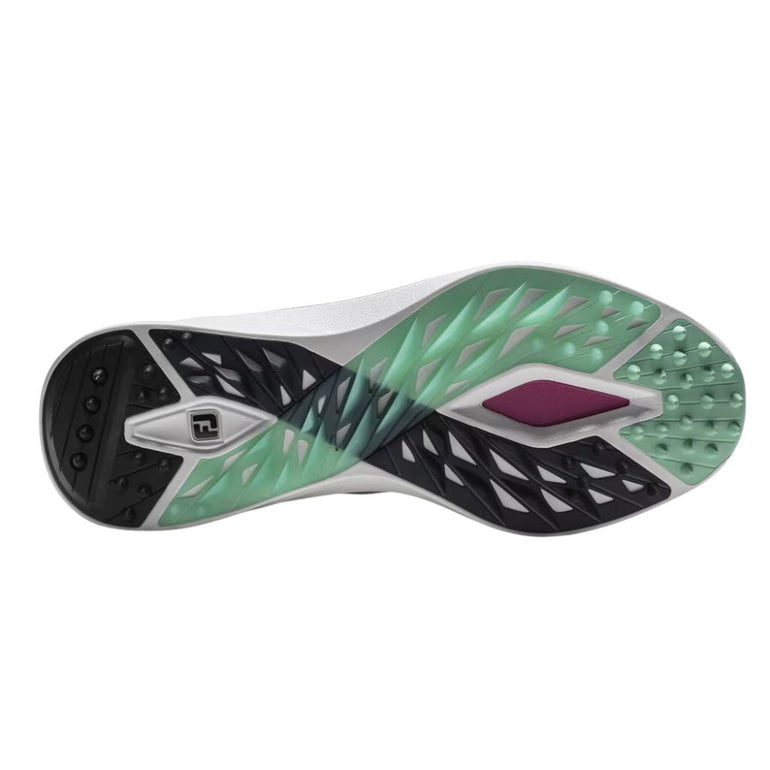 FootJoy Men's Pro/SL Golf Shoe - White/Sea Glass/Black 56950