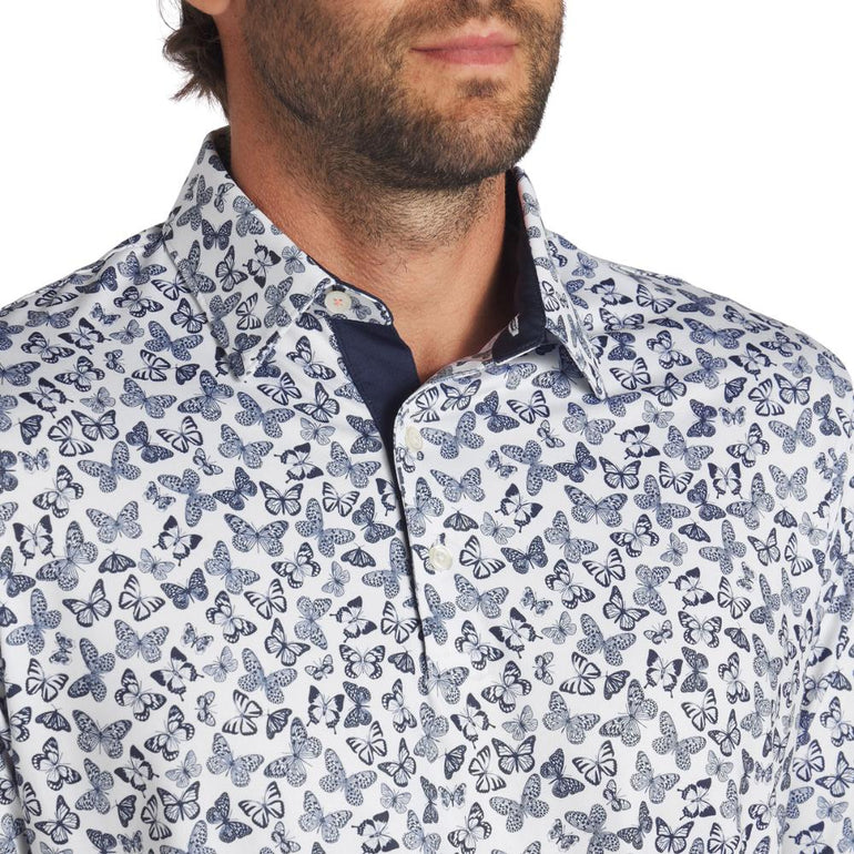 Puma Men's Cloudspun Butterflies Polo 24
