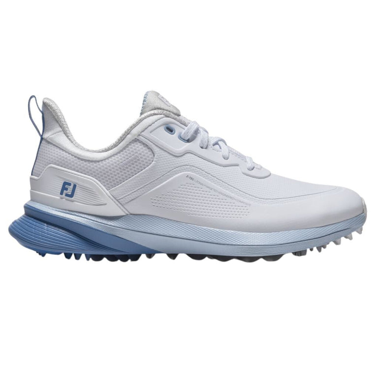 FootJoy Women's Pro/SL Golf Shoe - Arctic White/Skyway/Blue Jasper 98231