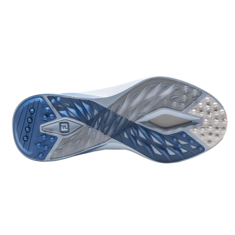 FootJoy Women's Pro/SL Golf Shoe - Arctic White/Skyway/Blue Jasper 98231