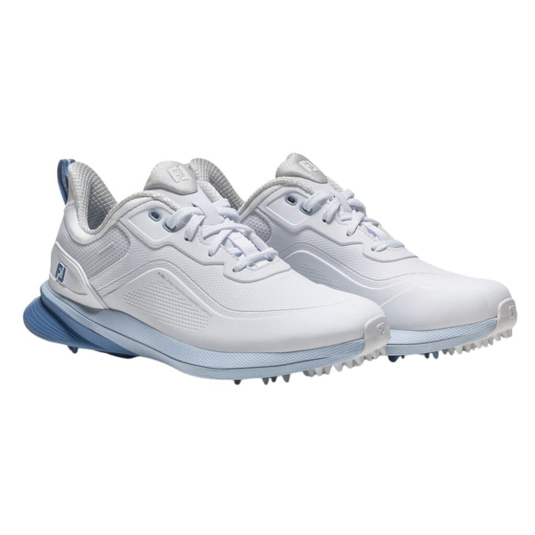 FootJoy Women's Pro/SL Golf Shoe - Arctic White/Skyway/Blue Jasper 98231