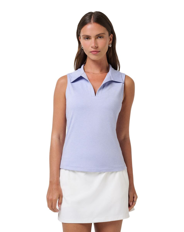TravisMathew Women's Skyloft Light Sleeveless Polo 26