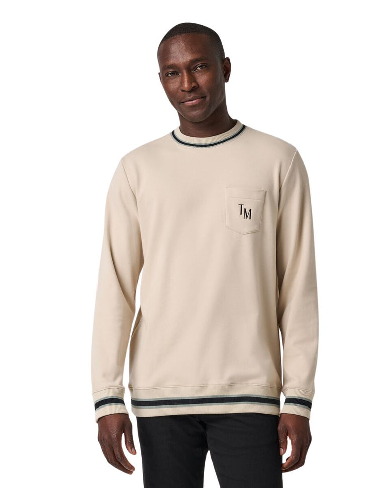 TravisMathew Men's Cloud Precision Crewneck Pullover 26