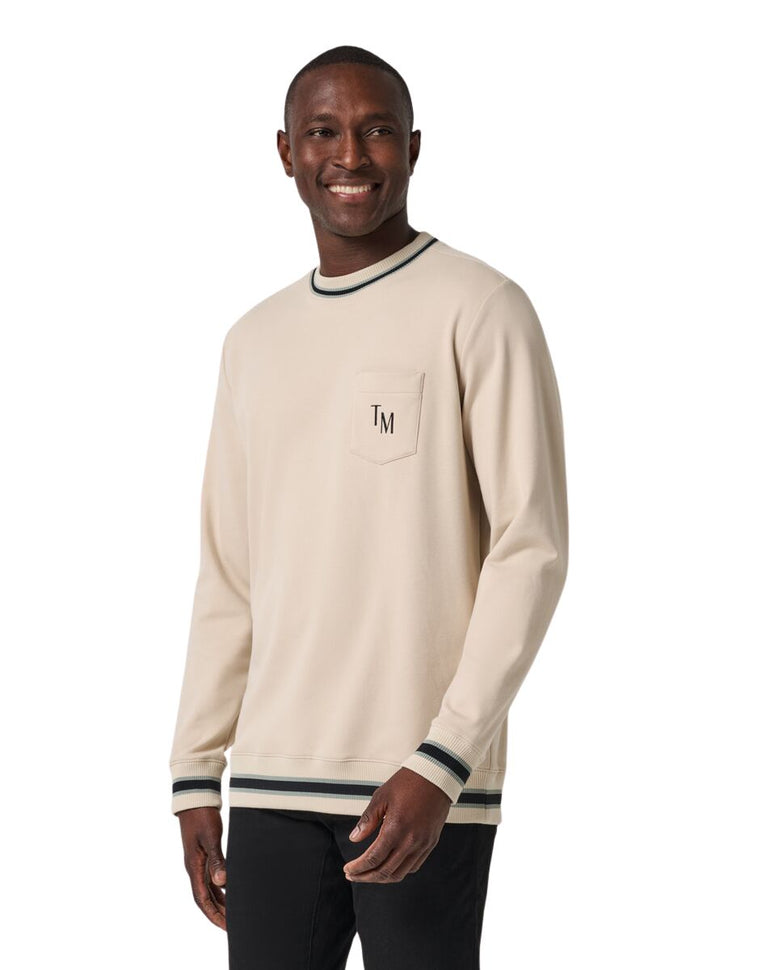 TravisMathew Men's Cloud Precision Crewneck Pullover 26