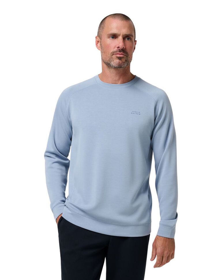 TravisMathew Men's Fibercloud Crew Pullover 26