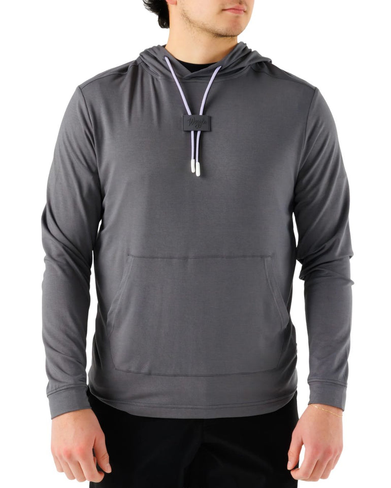 Waggle Men's Ash Linksluxe Hoodie