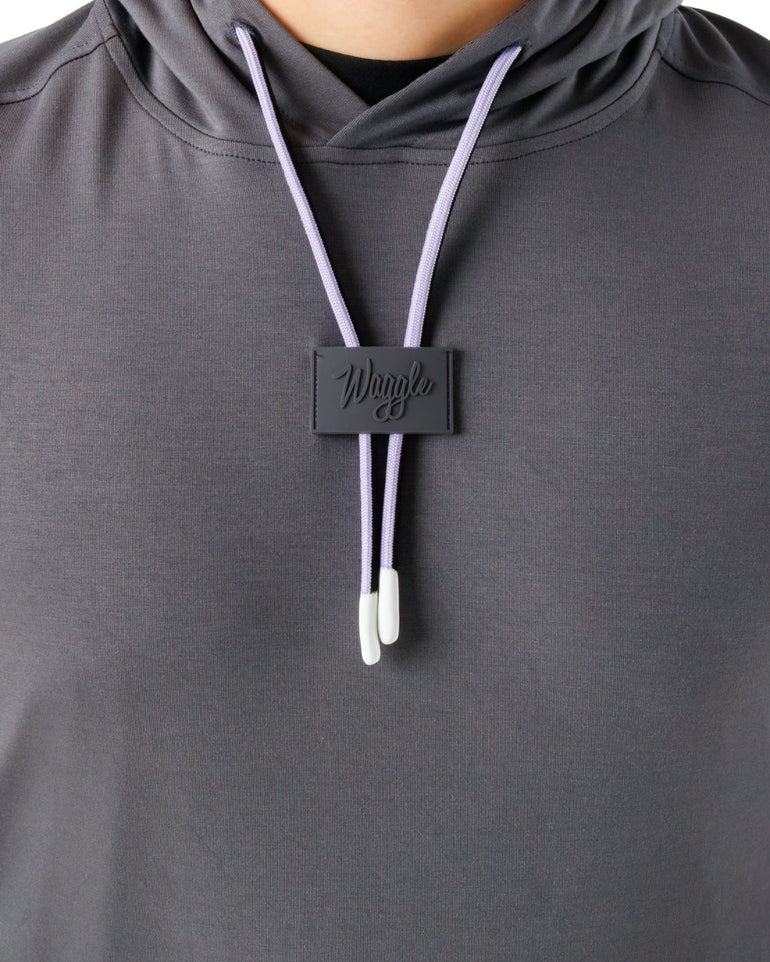 Waggle Men's Ash Linksluxe Hoodie