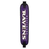 Purple Baltimore Ravens shoulder bag on a white background