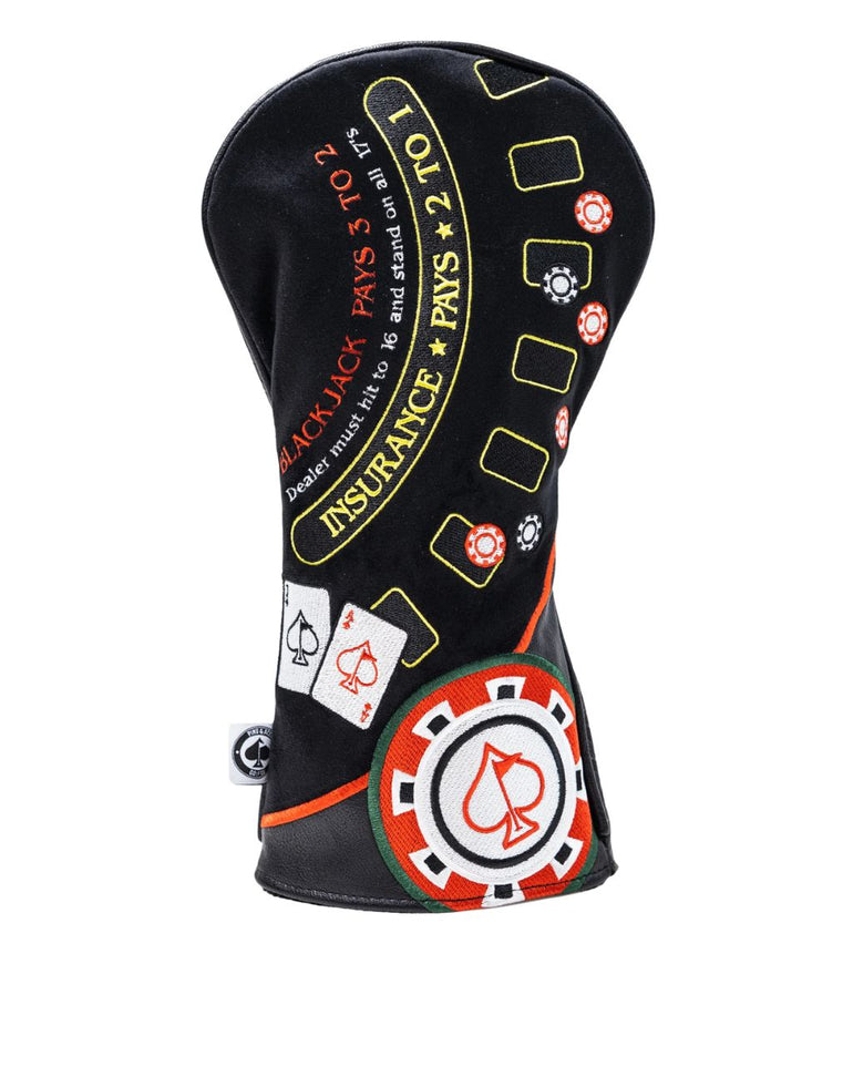 Pins & Aces Blackjack Driver Headcover