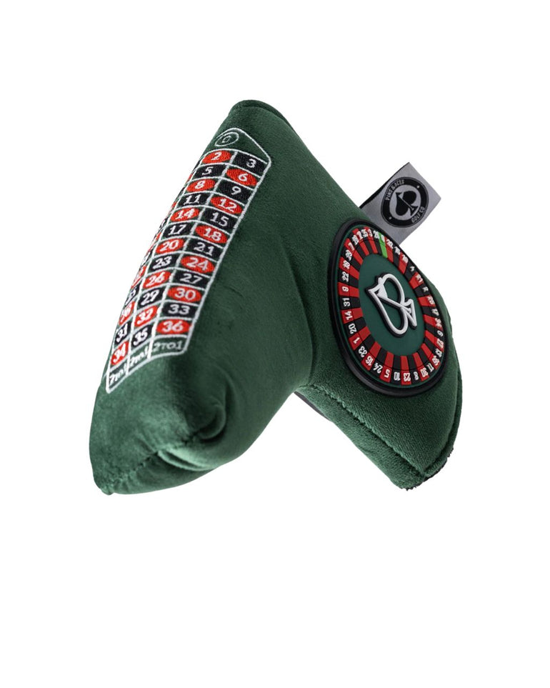 Pins & Aces Roulette Blade Putter Headcover