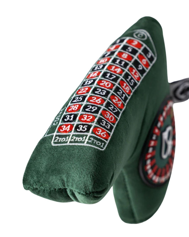 Pins & Aces Roulette Blade Putter Headcover