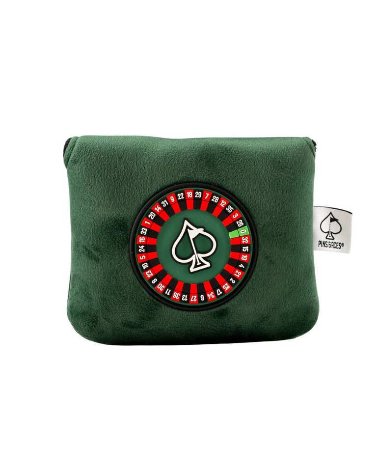 Pins & Aces Roulette Center Shaft Mallet Putter Headcover