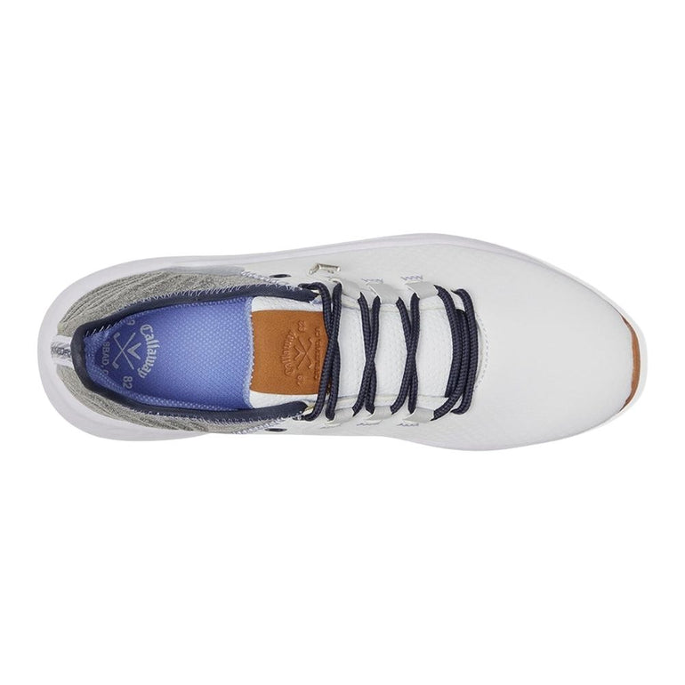 Callaway Women's La Jolla Spikeless Golf Shoes - Navy/White