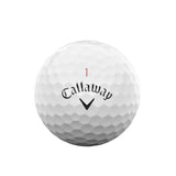 Callaway golf ball on a white background