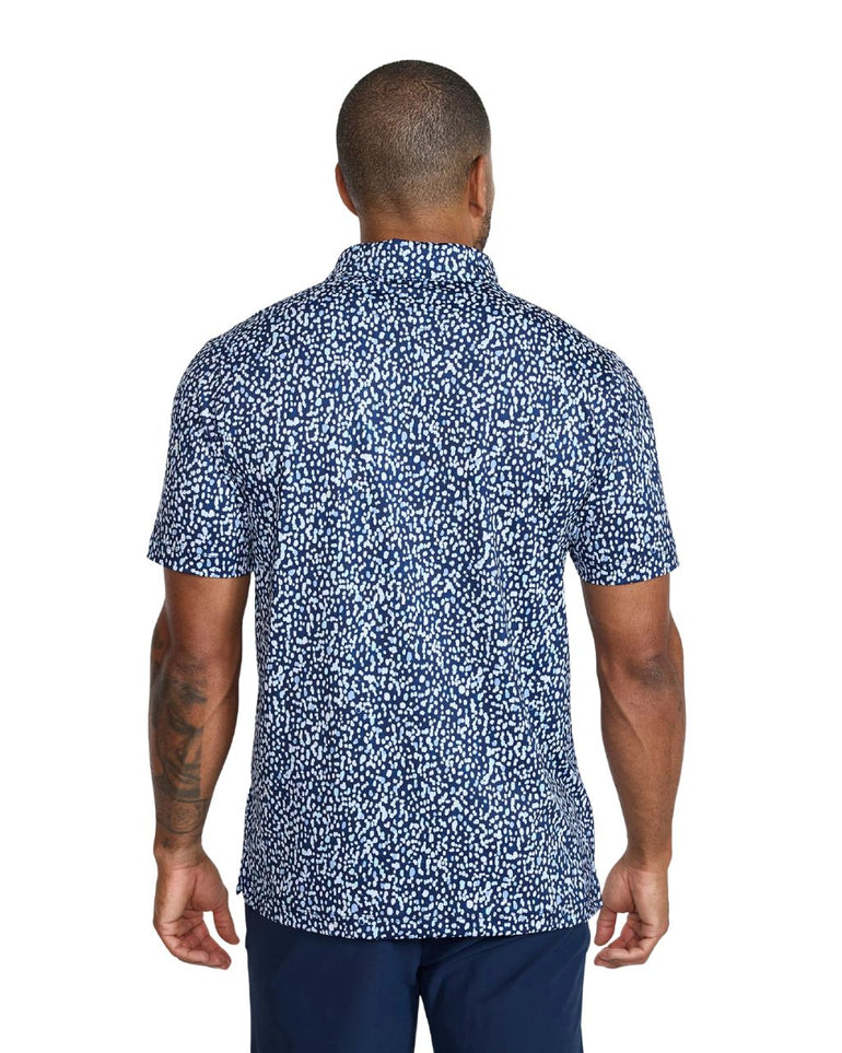 Bad Birdie Men's Drippity Drip Remix Polo