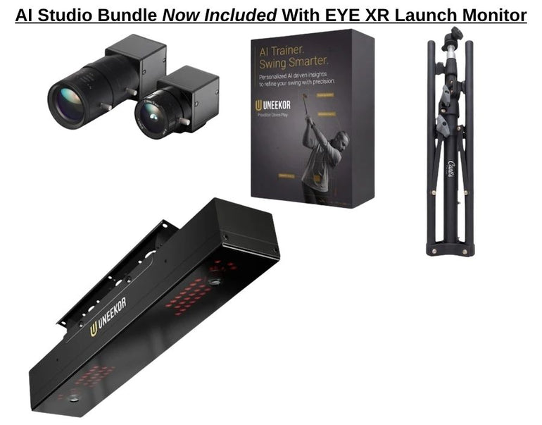 Uneekor Eye XR Golf Simulator Birdie Package
