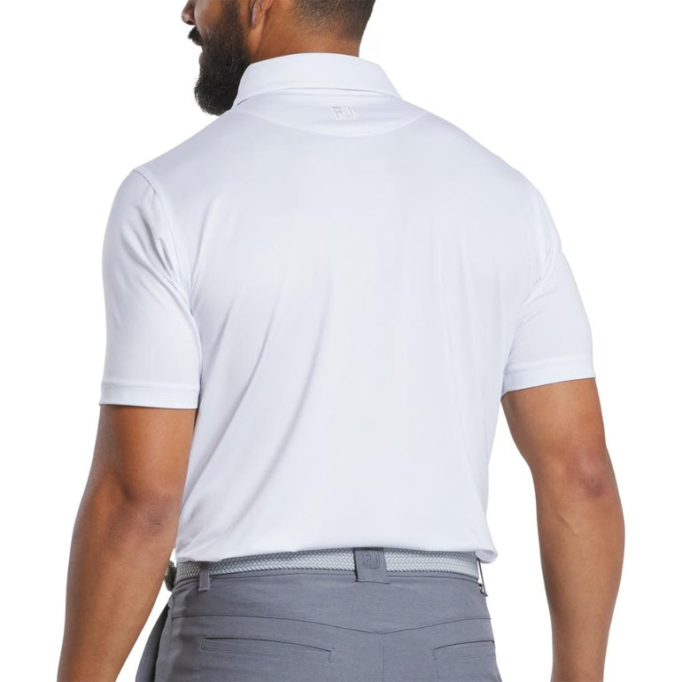 FootJoy Men's Tonal Dot White Polo 25
