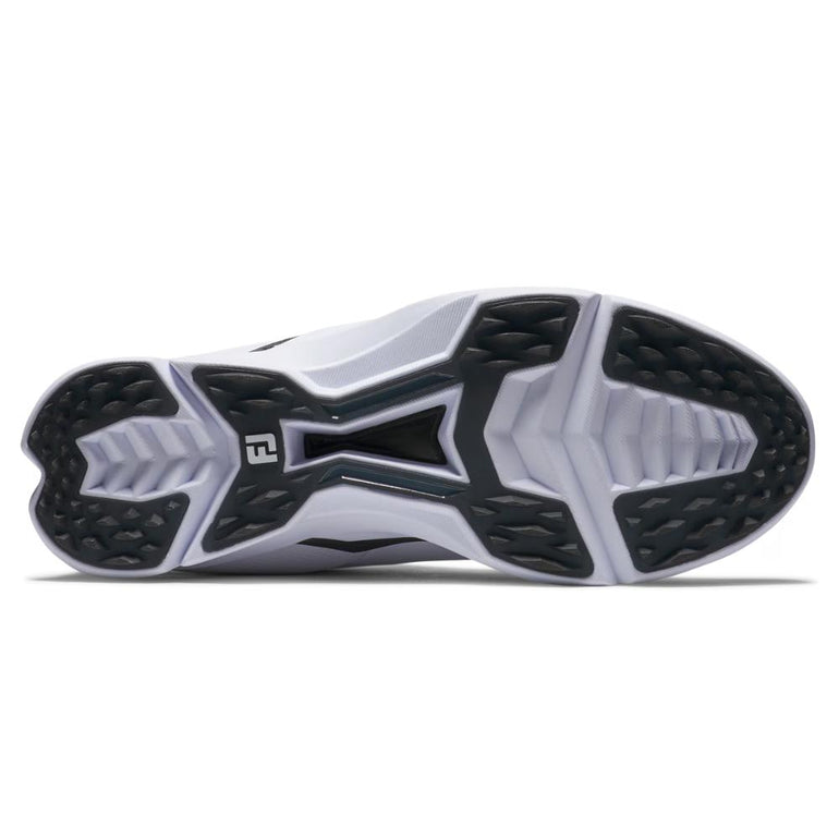FootJoy Men's Fuel Golf Shoe - White/Black 55419