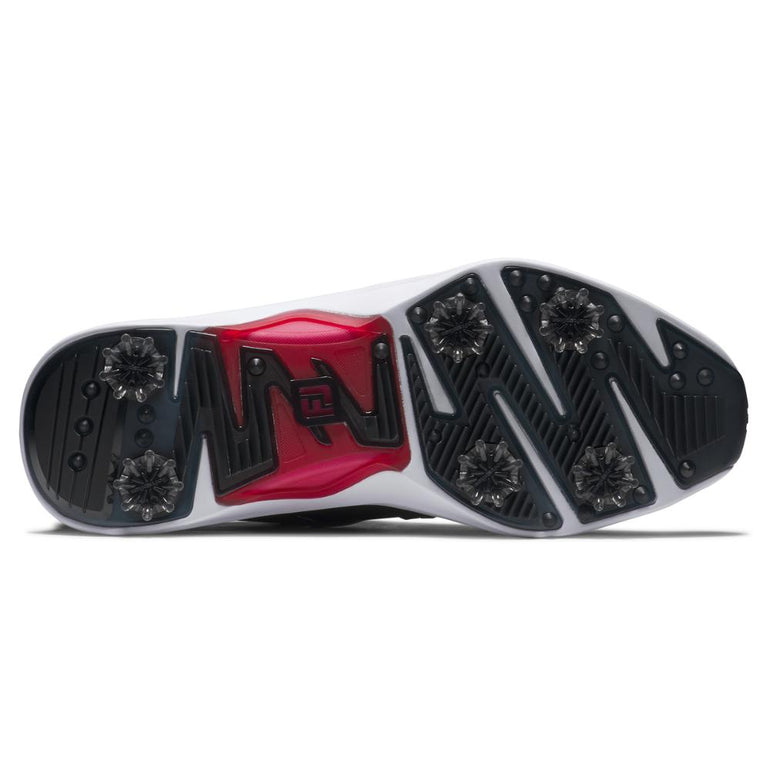 FootJoy Men's Hyperflex Golf Shoes - Black/White/Red 55472