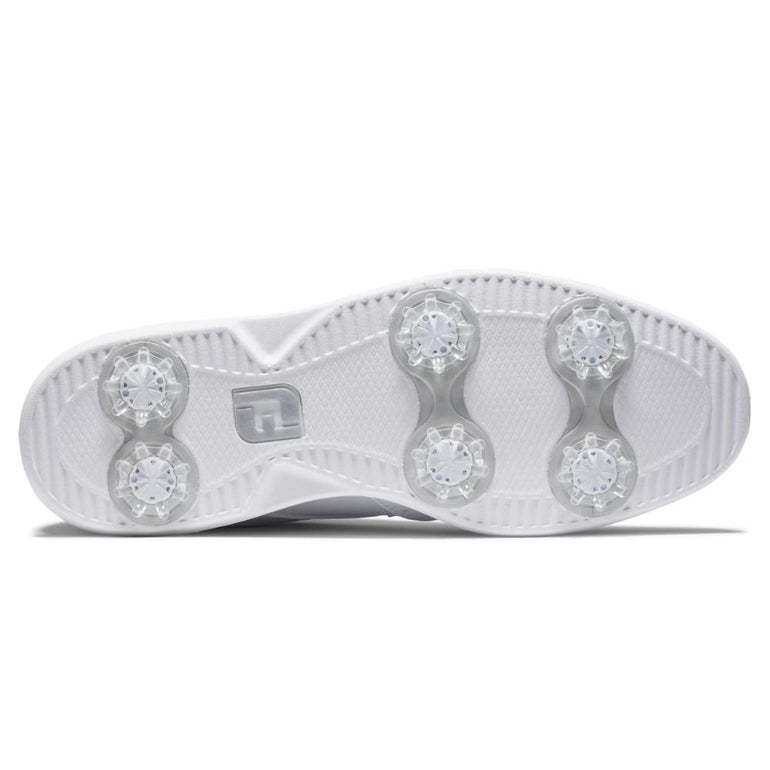 FootJoy Women's Traditions Wing Tip Golf Shoes - White 97931