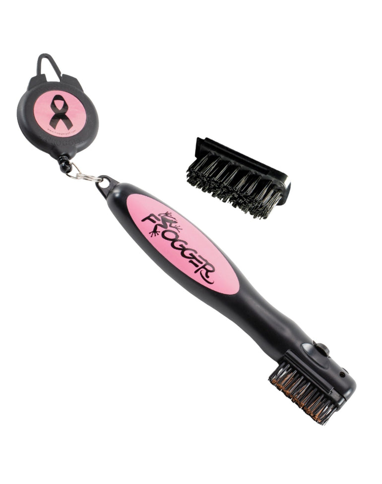 Frogger BrushPro Retractable Golf Club Cleaner