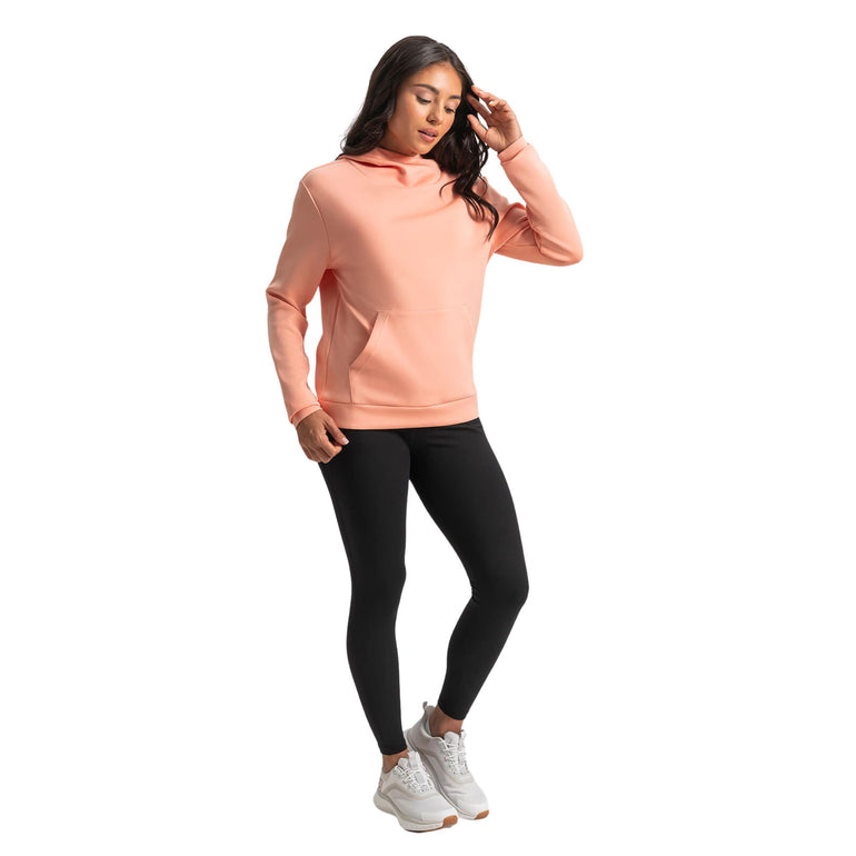 FootJoy Women's Cowl Neck Hoodie - Desert Peach