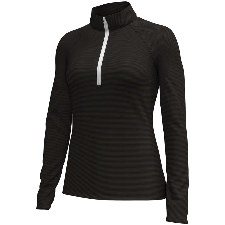 Under Armour Women's Fusion Ottoman Quarter Zip Pullover 26 - Midnight Navy