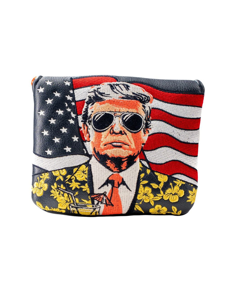 Pins & Aces Trump Gulf of America Center Shaft Mallet Putter Headcover
