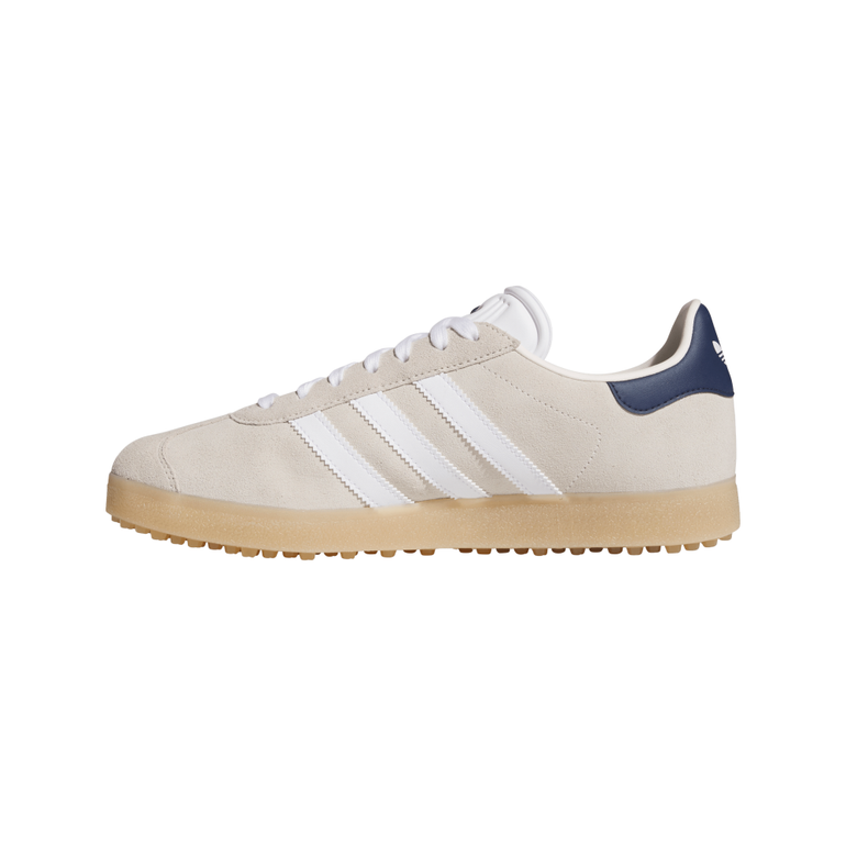 Adidas Men's Gazelle Spikeless Golf Shoe - Chalk/White/Indigo