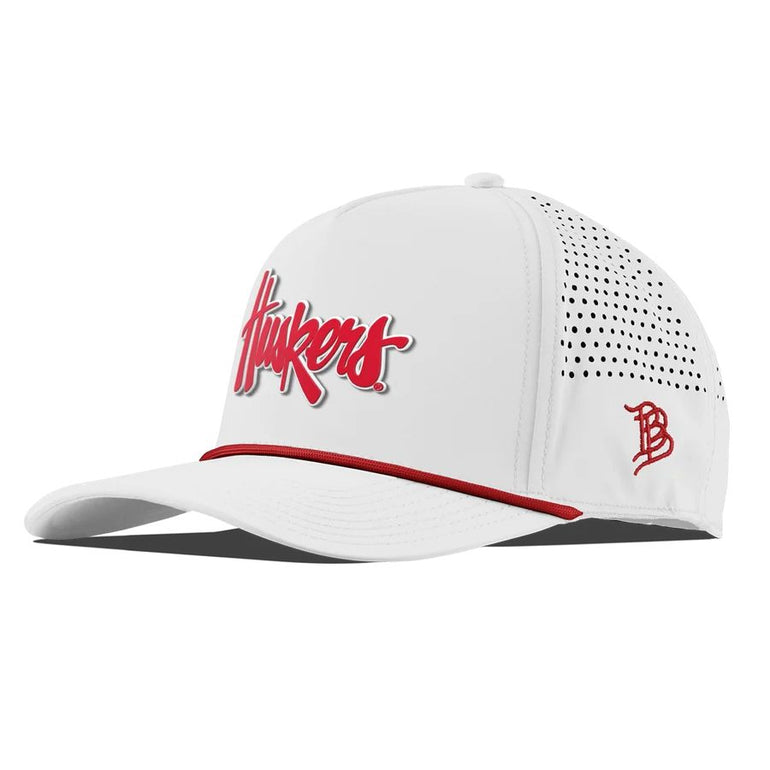 Branded Bills Huskers Script Curved Rope Hat