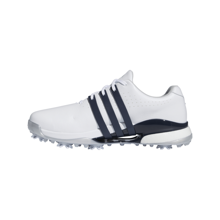 Adidas Men's Tour360 24 Spiked Golf Shoe - White/Navy/Silver