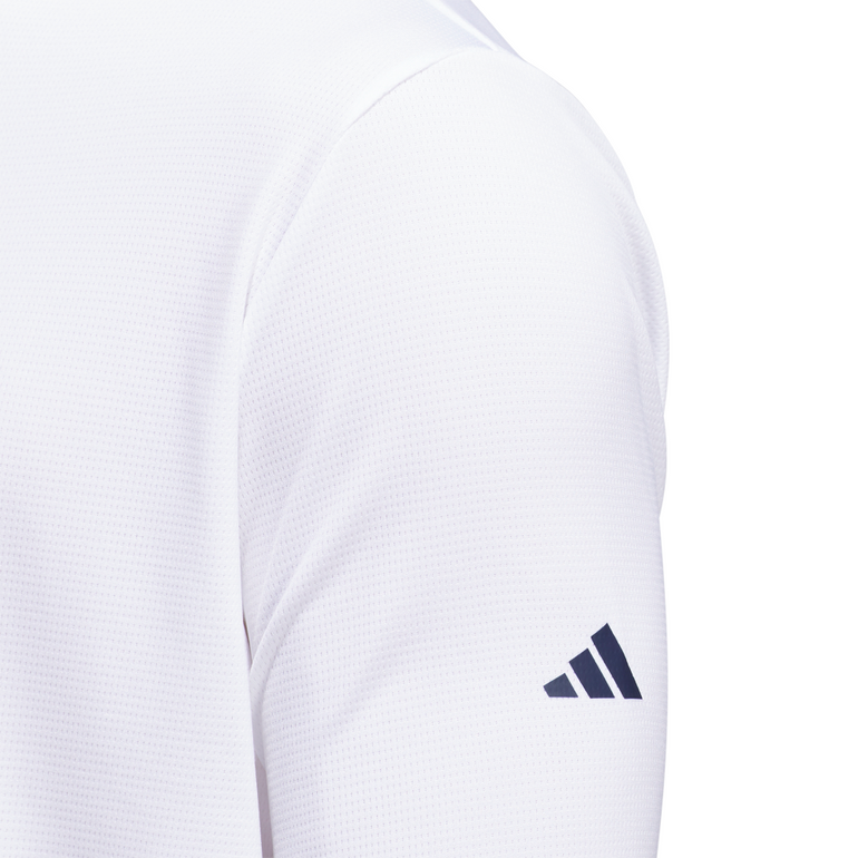Adidas Men's UPF Lightweight 1/4 Zip - White