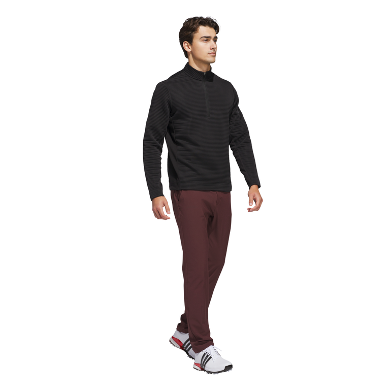 Adidas Men's Ultimate365 DWR Texture 1/4 Zip - Black