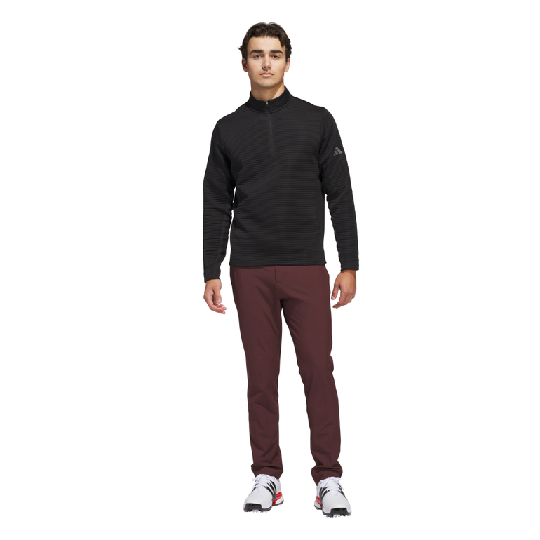 Adidas Men's Ultimate365 DWR Texture 1/4 Zip - Black