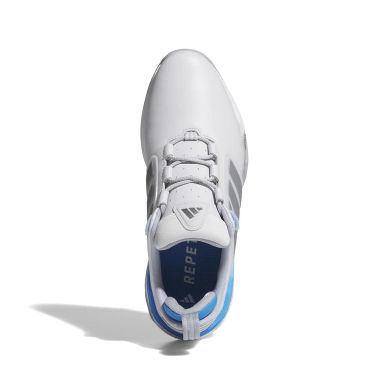 Adidas Men's Adipower 26 Spiked Golf Shoe - Grey/Iron/Blue